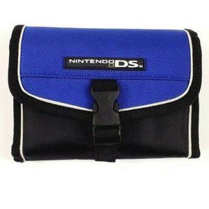 Nintendo DS Blue & Black Switch N Carry Travel Case Holder Game Cover Pouch